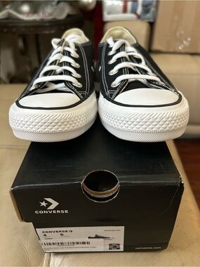 Converse Black & White Low-Top Sneakers